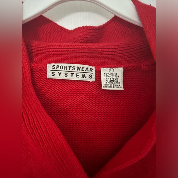 Sportswear Systems vintage red sweater - Picture 2 of 6
